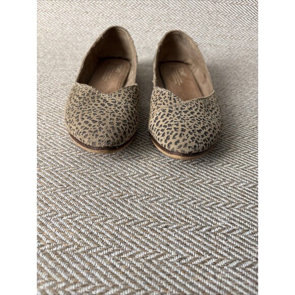 Toms Jutti Neat Loafer Womens Flat 6.5 / 37 Animal Print - Picture 3 of 8